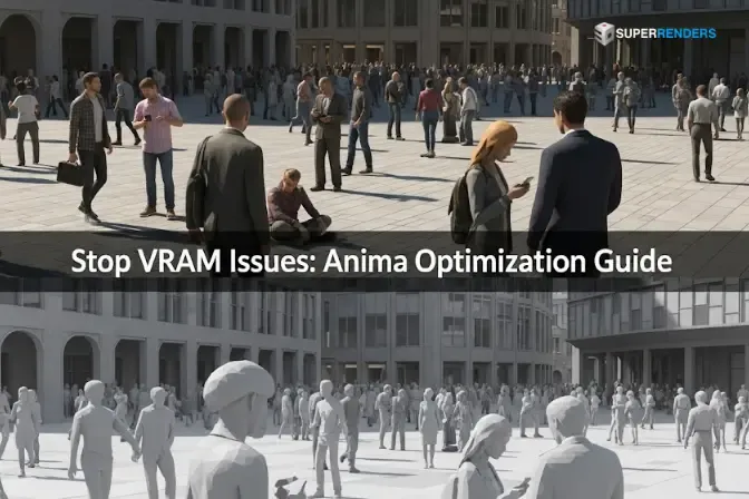 Render Crowds Efficiently with Anima Plugin: Advanced Guide for Anima Render Optimization