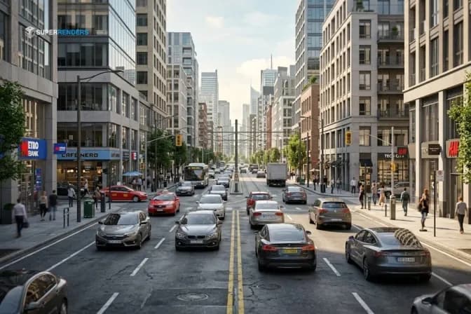 City Traffic urban traffic simulation overview