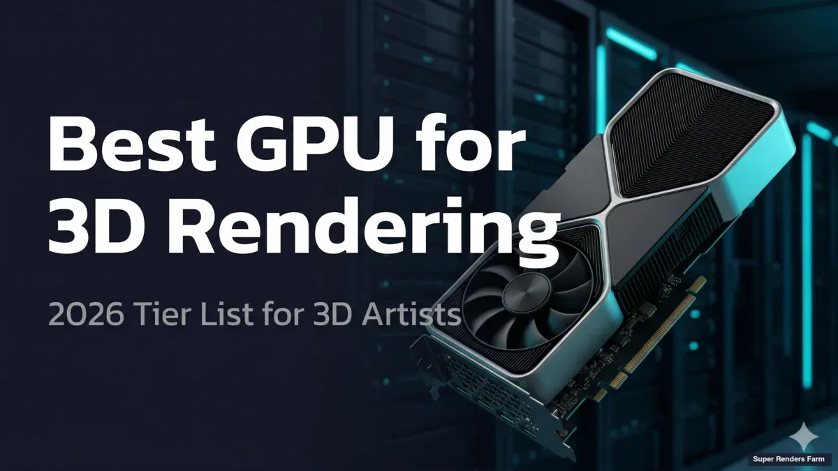 Best GPU for 3D Rendering in 2026: A Practical Tier List for Artists