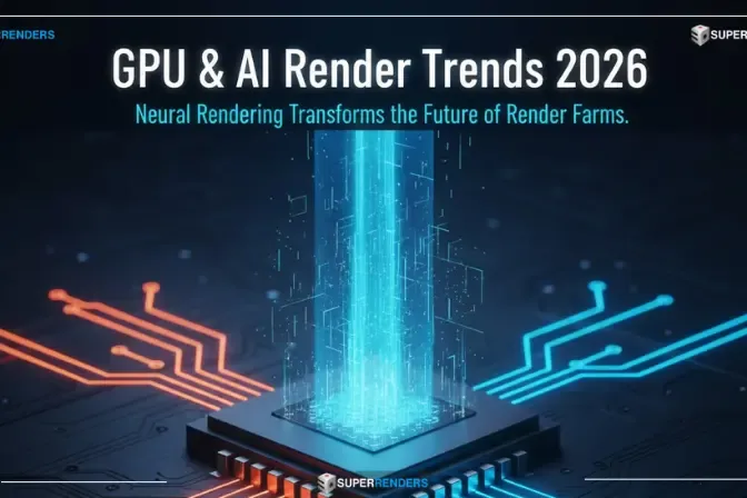 GPU & AI Render Trends 2026: How Neural Rendering Is Transforming the Future of Render Farms