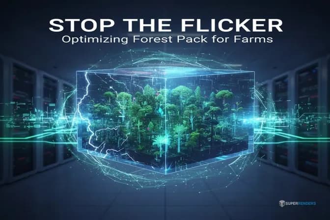 Forest Pack Animation on Render Farms: Critical Workflow Insights for Stable Production