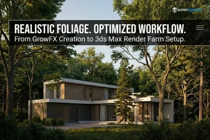 GrowFX Tutorial: Create Realistic Trees and Plants in 3ds Max