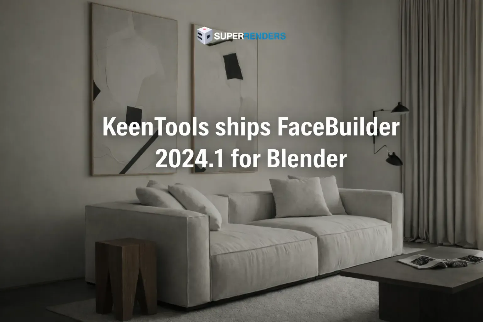 KeenTools ships FaceBuilder 2024.1 for Blender