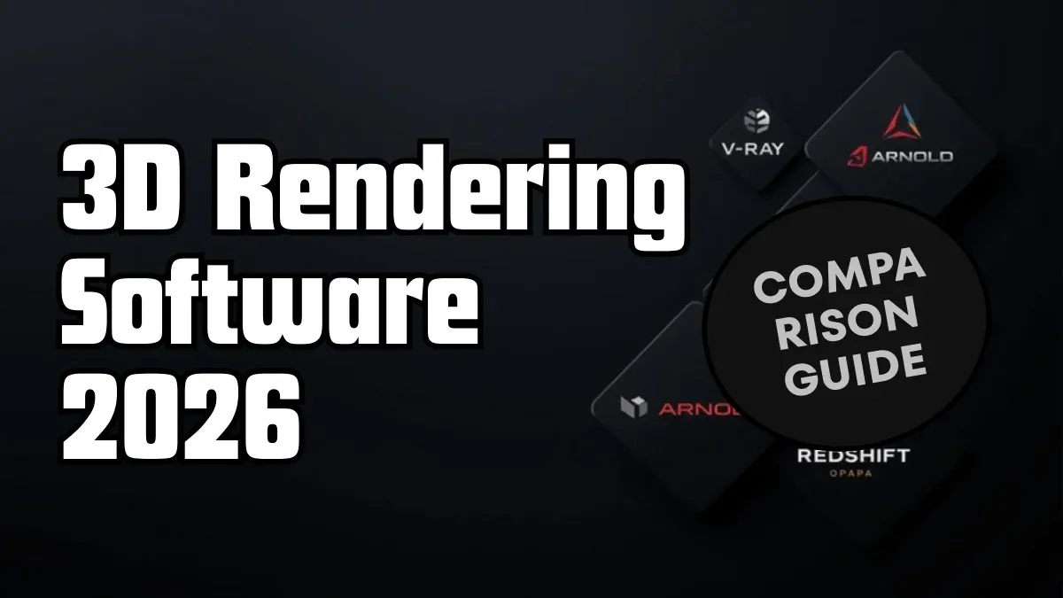 3D Rendering Software in 2026: Free and Paid Options Compared