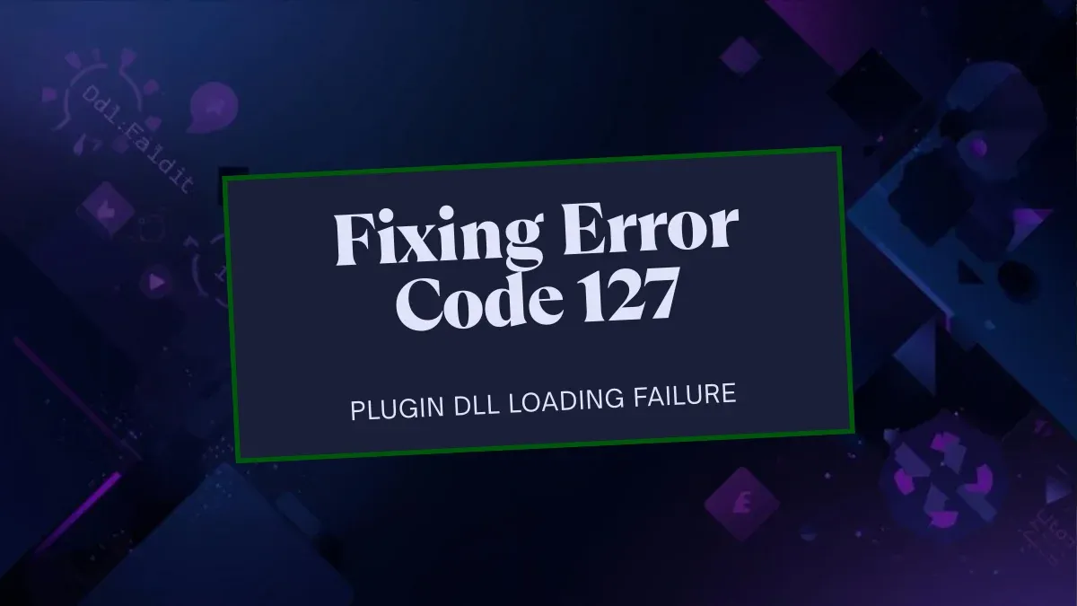 How to Fix Error Code 127: Plugin DLL Loading Failure in 3ds Max