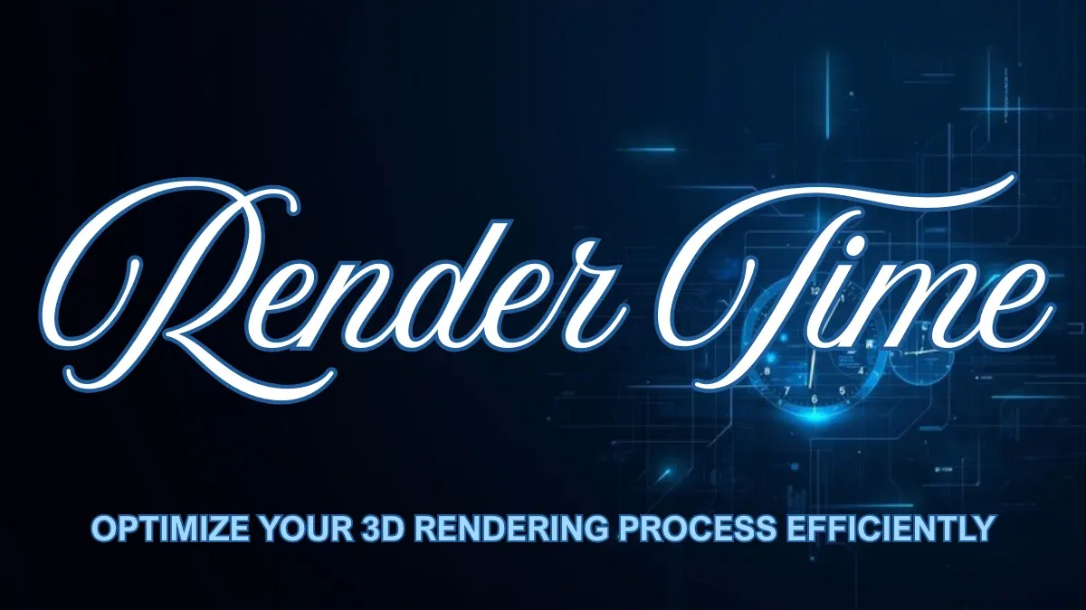 Render Time Optimization: A Practical Guide for 3D Artists