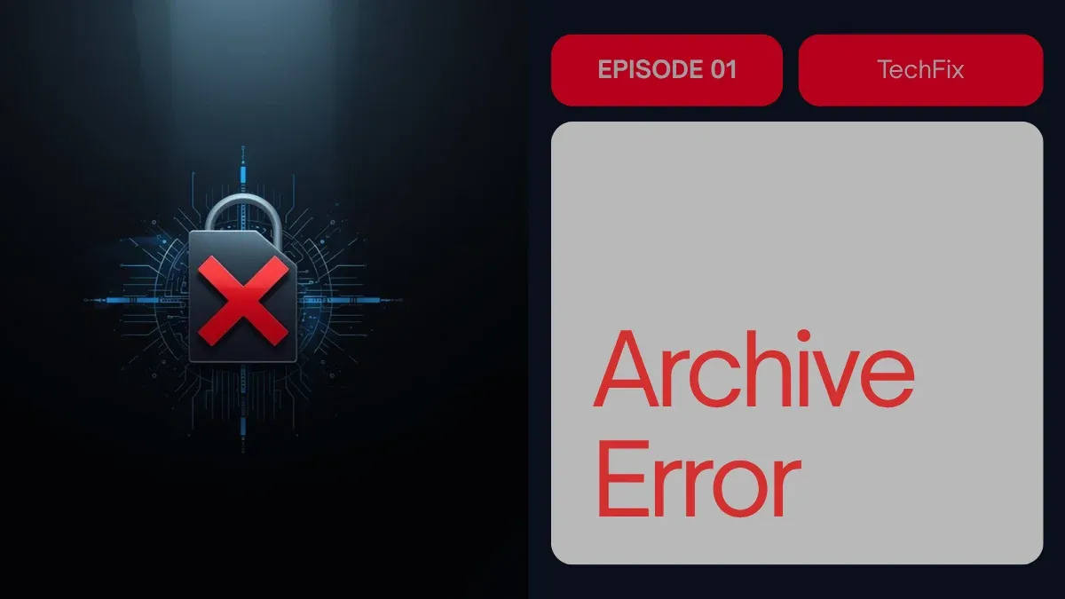 Error: “File archive failed (code #)” in 3ds Max