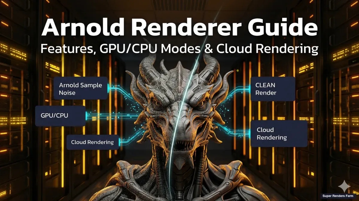 Arnold Renderer: A Complete Guide for 3D Artists Using Cloud Render Farms