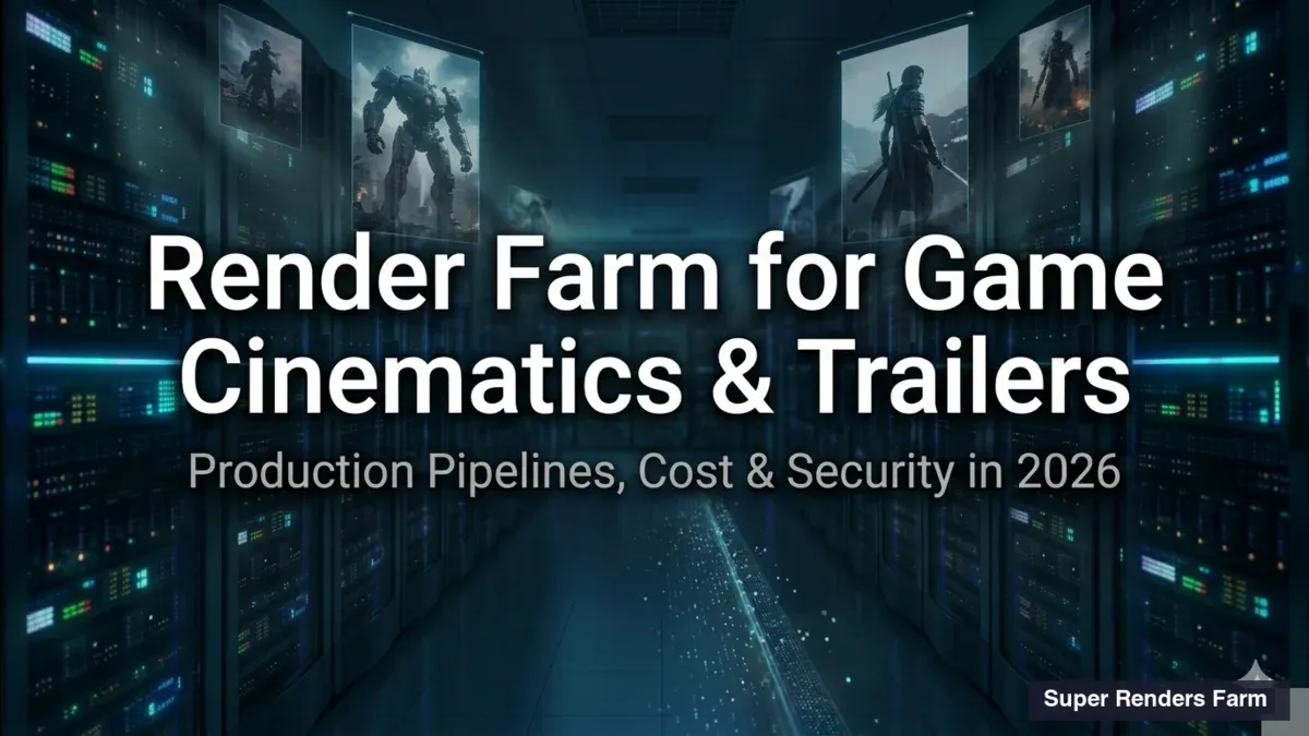 Render Farm for Game Cinematics and Trailers in 2026