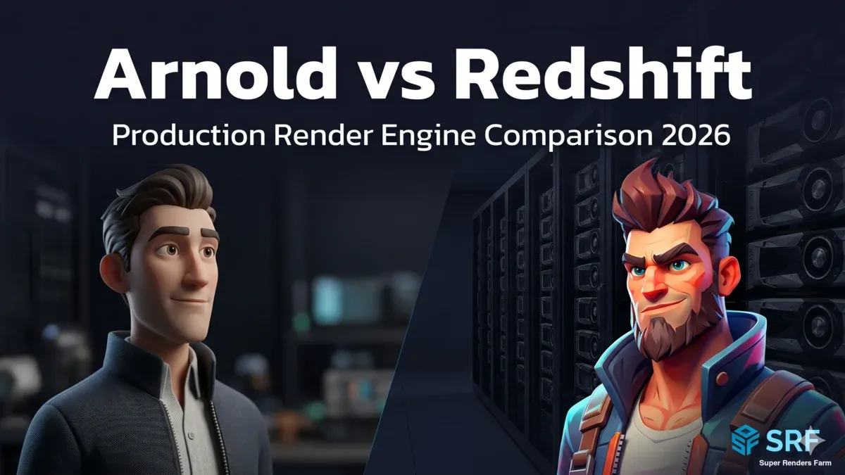 Arnold vs Redshift in 2026: A Production Comparison for Maya, 3ds Max, and Cinema 4D