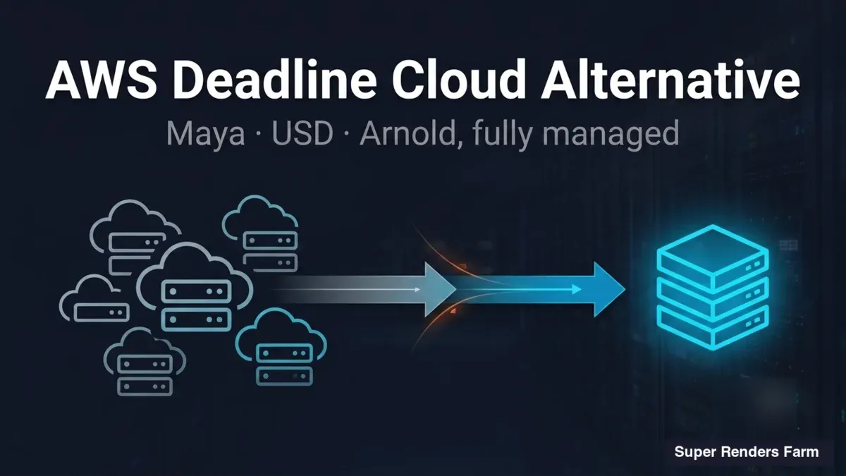 AWS Deadline Cloud Alternative: A Migration Guide for Maya, USD and Arnold Pipelines